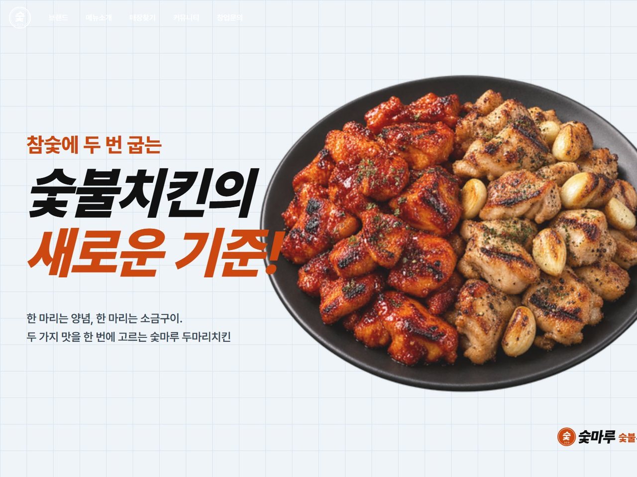 치킨 프랜차이즈 프리미엄 디자인